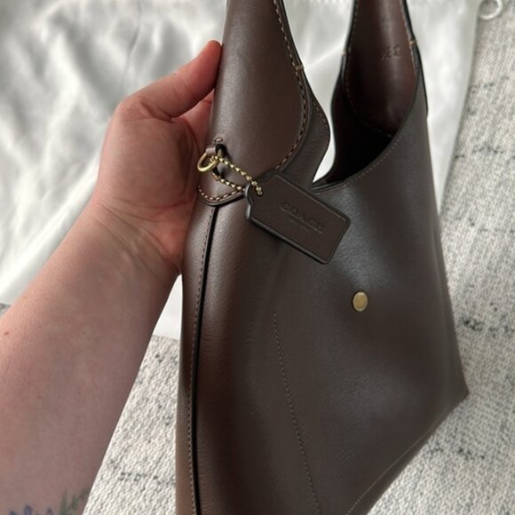 Coach • Brooklyn Shoulder Bag 28 in Maple! - Picture 7 of 14